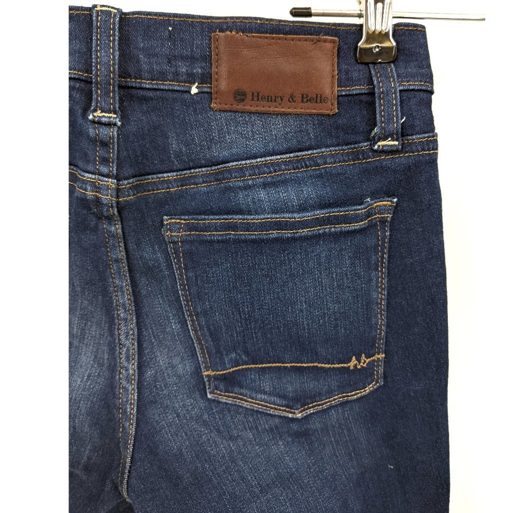 HENRY & BELLE Super Skinny Rustic Wash Jeans Sz 24 - Picture 8 of 10